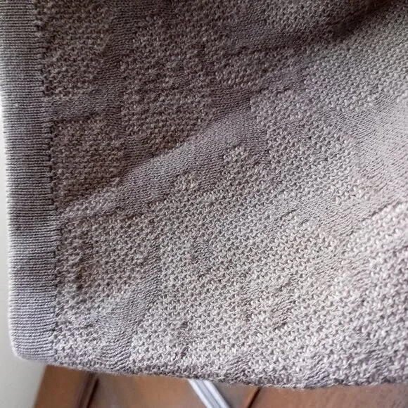 Dana Buchman Grey Damask Open Cardigan Sweater Kimono sz M  NWT  /B8 - Picture 4 of 10